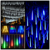 3M Solar Meteor Shower Rain Led String Lights*