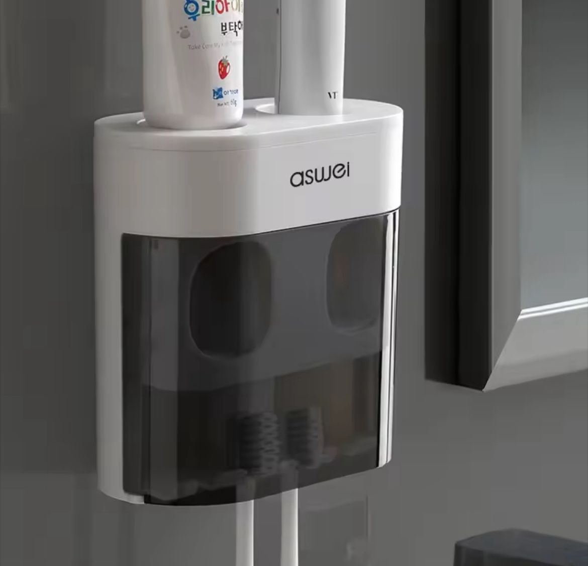 Wall-Mounted Automatic Toothpaste Dispenser