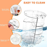 High end luxury 2025 women's rotating makeup organizer