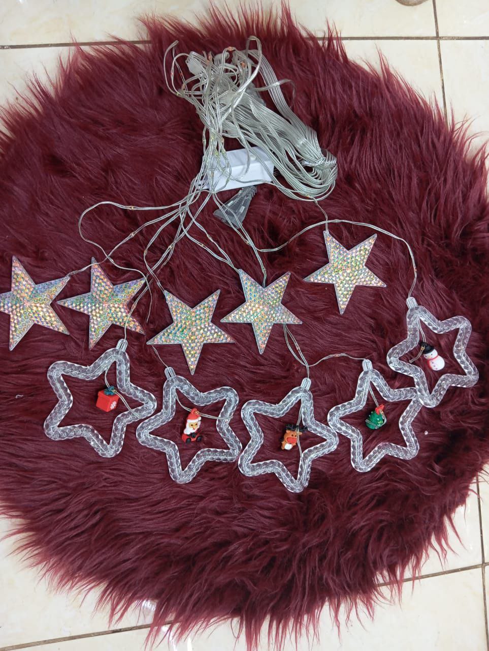 Christmas Santa Fairy Window LED Lights for Home and Office Decoration