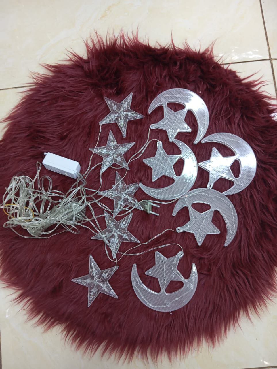 Christmas Santa Fairy Window LED Lights for Home and Office Decoration