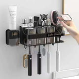 Automatic toothpaste Dispenser with 4 cups