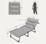 Simple outdoor folding bed