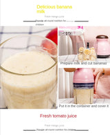 Multifunctional capsules electric chopper