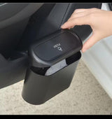 Car Door Seat Clip Stand Holder Organizer With Lid Trash Can