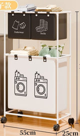 New Laundry basket Foldable dirty clothes organizer with wheels