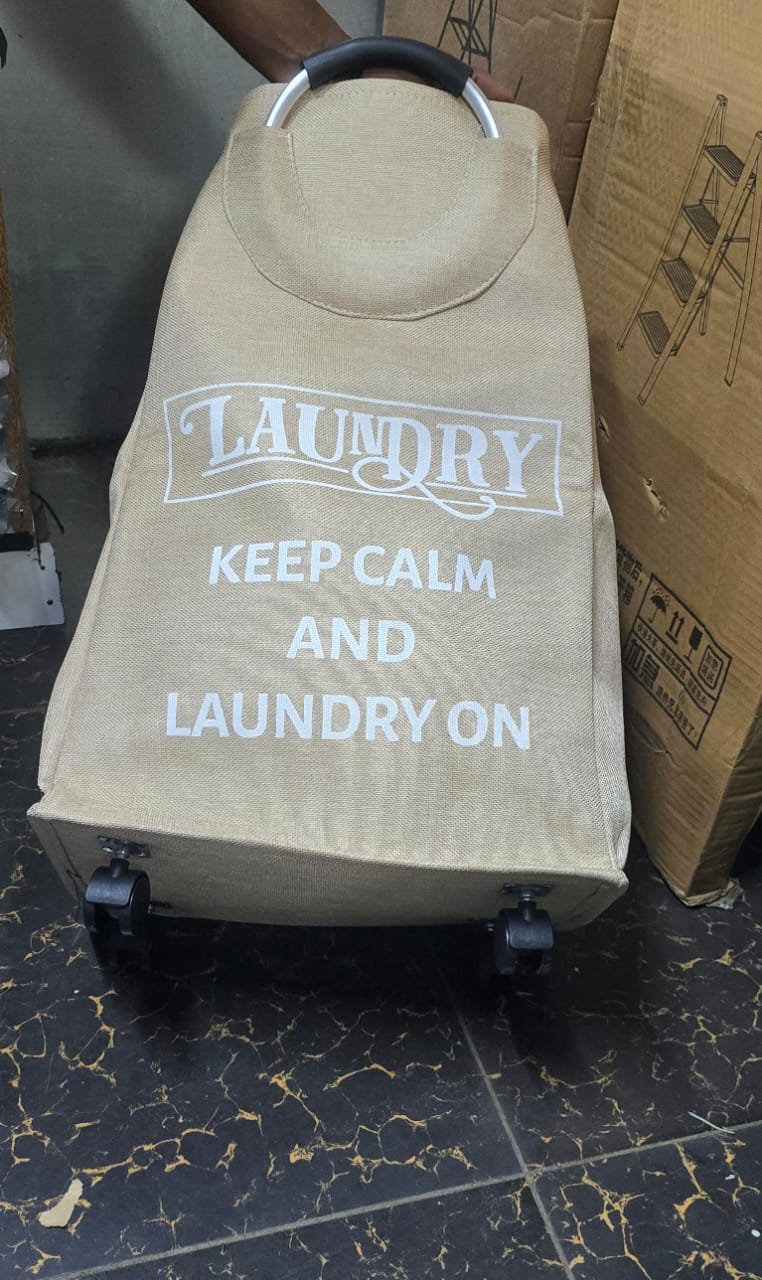 High quality Laundry Basket with Movable Wheels