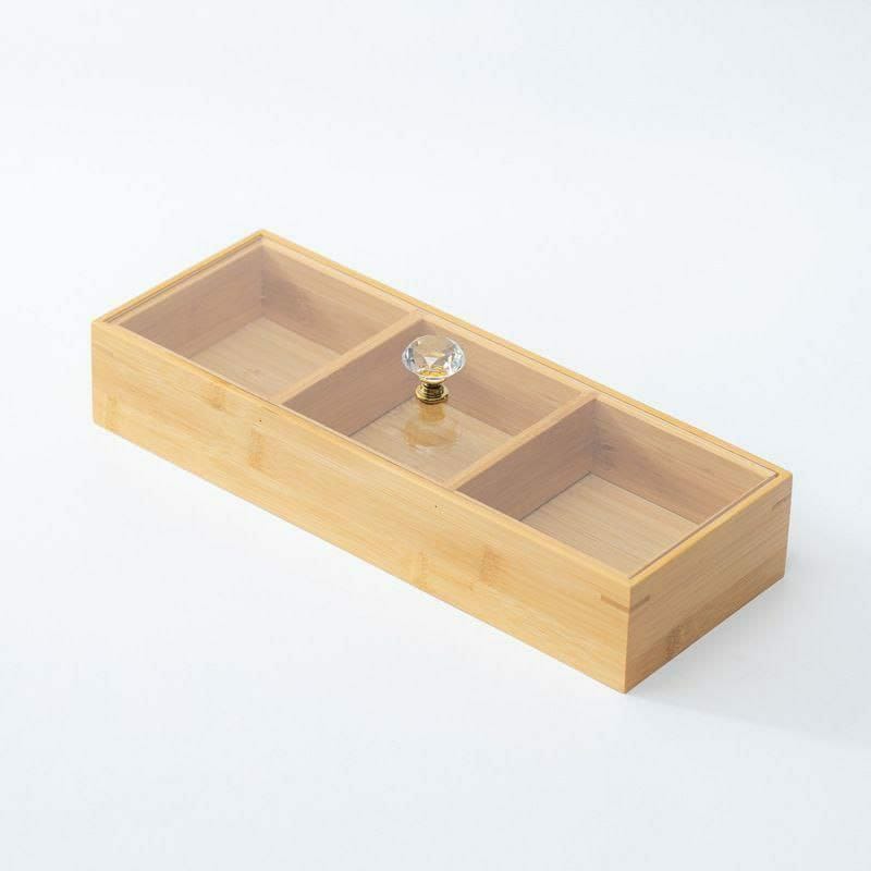 slot Wooden tea bag / candy organizer