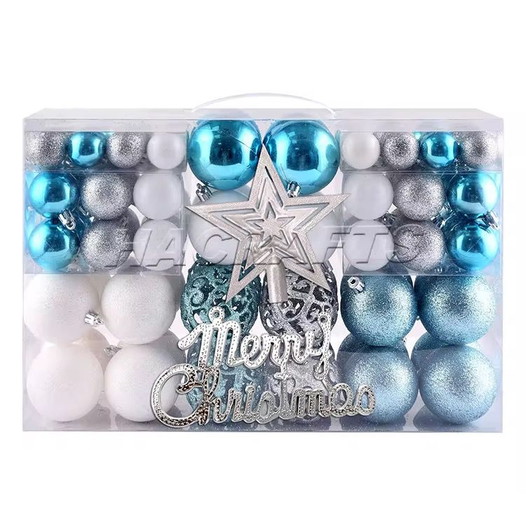 102 pcs Christmas Balls Ornaments for Christmas Tree