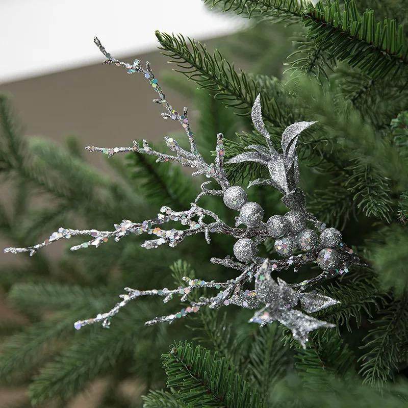 Luxury Christmas Tree Decor flowers