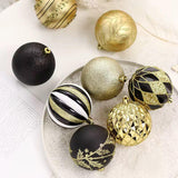 16 Pieces Christmas Tree Balls Set for Home and Office Decorations
