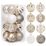 16 Pieces Christmas Tree Balls Set for Home and Office Decorations