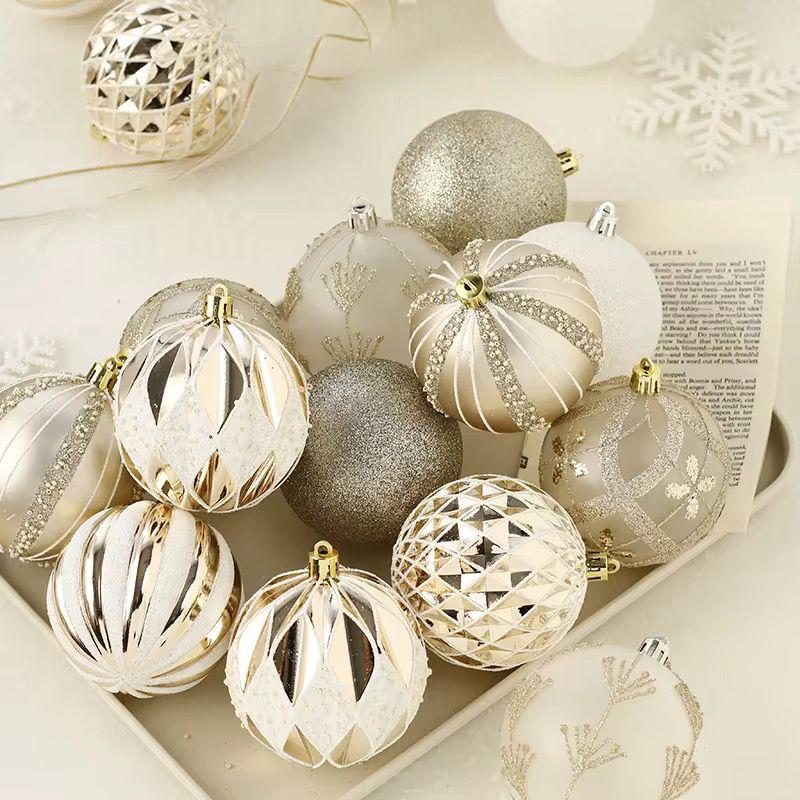 16 Pieces Christmas Tree Balls Set for Home and Office Decorations