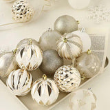 16 Pieces Christmas Tree Balls Set for Home and Office Decorations