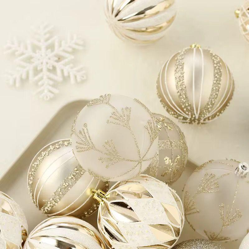 16 Pieces Christmas Tree Balls Set for Home and Office Decorations