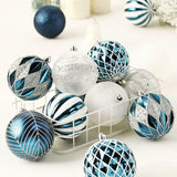16 Pieces Christmas Tree Balls Set for Home and Office Decorations