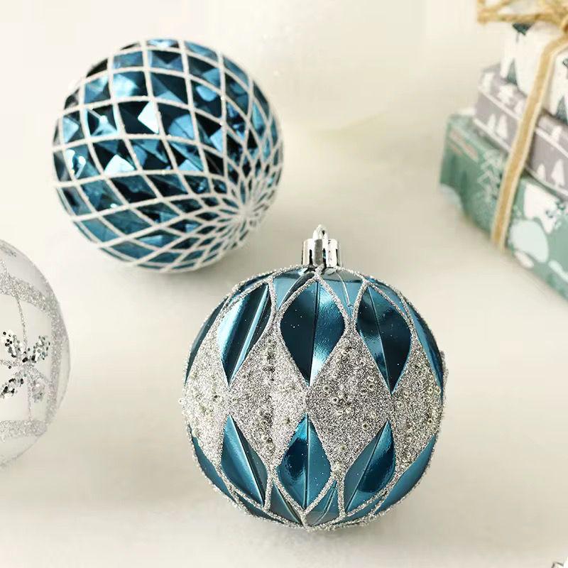 16 Pieces Christmas Tree Balls Set for Home and Office Decorations