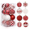 16 Pieces Christmas Tree Balls Set for Home and Office Decorations