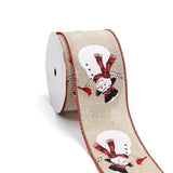 Christmas Gift Wrapping Floral Ribbon Decorations Kenya | Festive Gift Packing Ribbon 6cm x 200cm