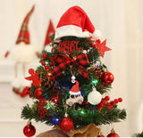 45cm high table top
Potted Christmas Tree with inbuilt lights and decorations