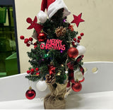 45cm high table top
Potted Christmas Tree with inbuilt lights and decorations