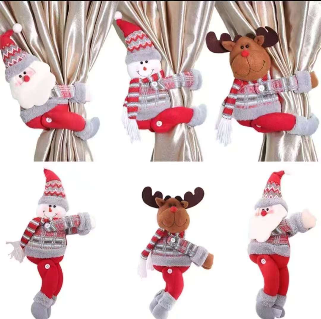 Christmas Curtain Buckles