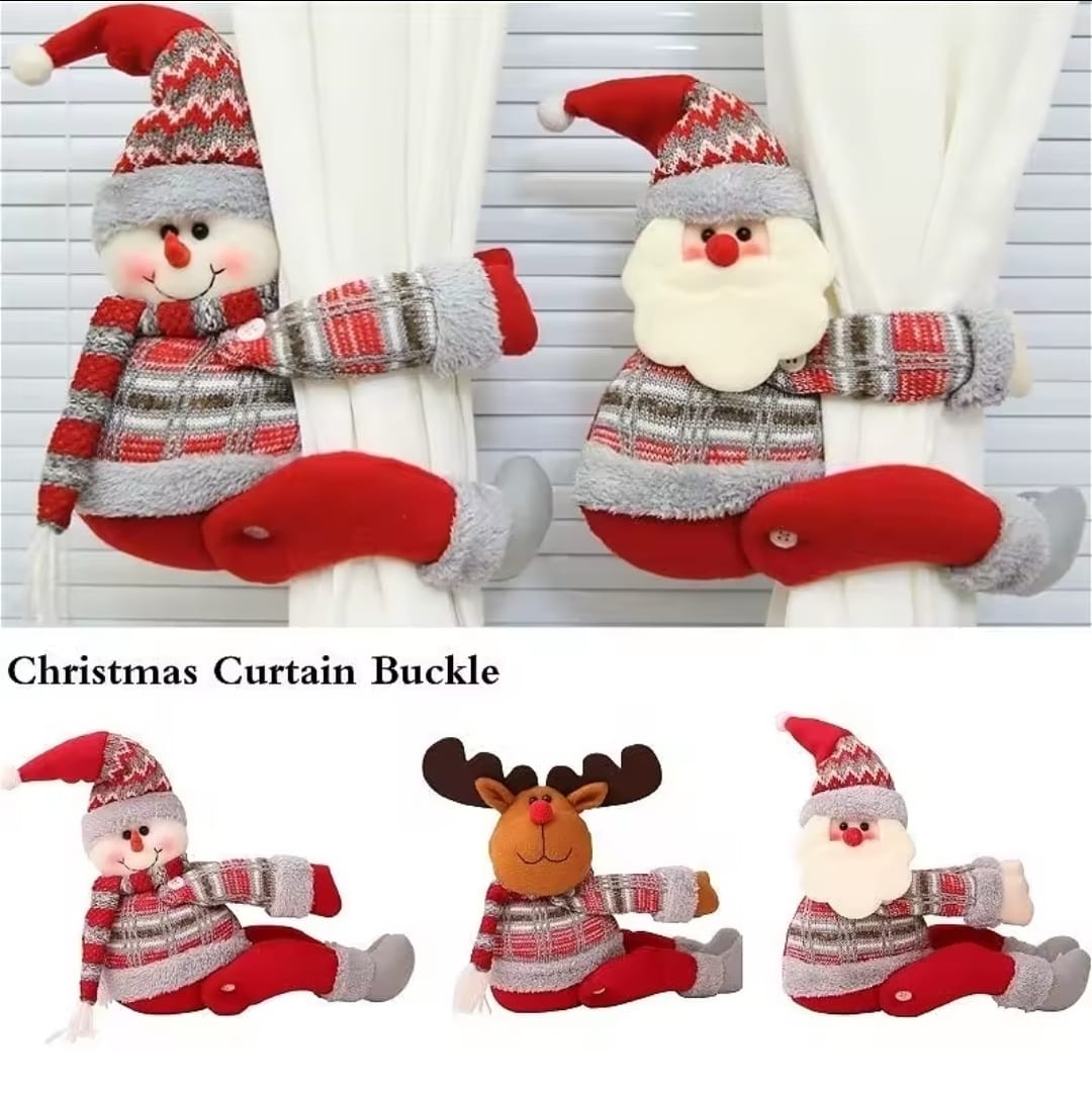 Christmas Curtain Buckles