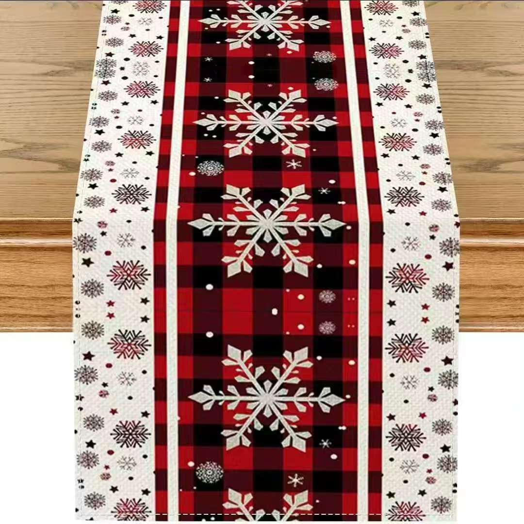 Christmas Table Runner Xmas Linen