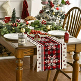Christmas Table Runner Snowman Gnome Table Cloths