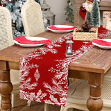 Christmas Table Runner Snowman Gnome Table Cloths