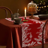 Christmas Table Runner Snowman Gnome Table Cloths