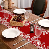 Christmas Table Runner Snowman Gnome Table Cloths