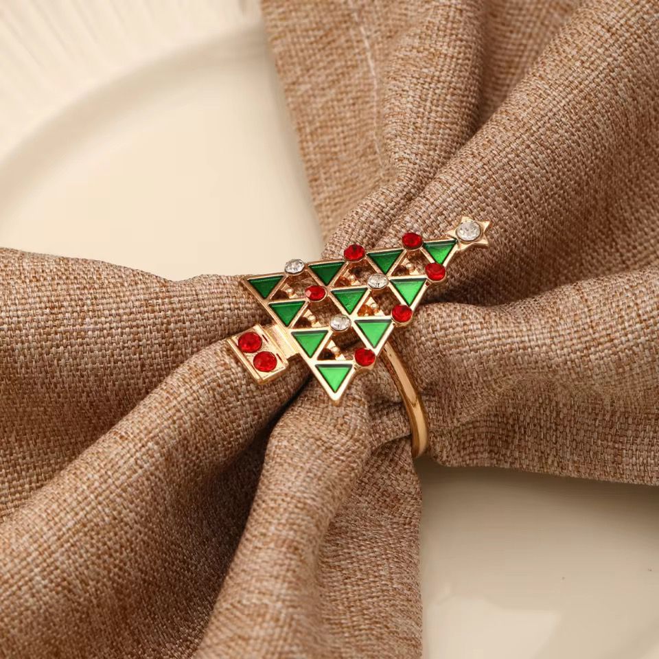 High-end Christmas Rhinestone napkin ring
