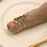 High-end Christmas Rhinestone napkin ring
