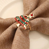 High-end Christmas Rhinestone napkin ring