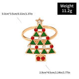 High-end Christmas Rhinestone napkin ring