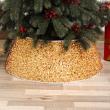 Merry Christmas Tree Skirt Collar Soft