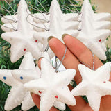 6pc set Christmas Star Hanging Pendants