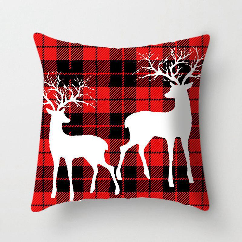 Christmas Pillow Covers (No Filler) for Christmas Decoration