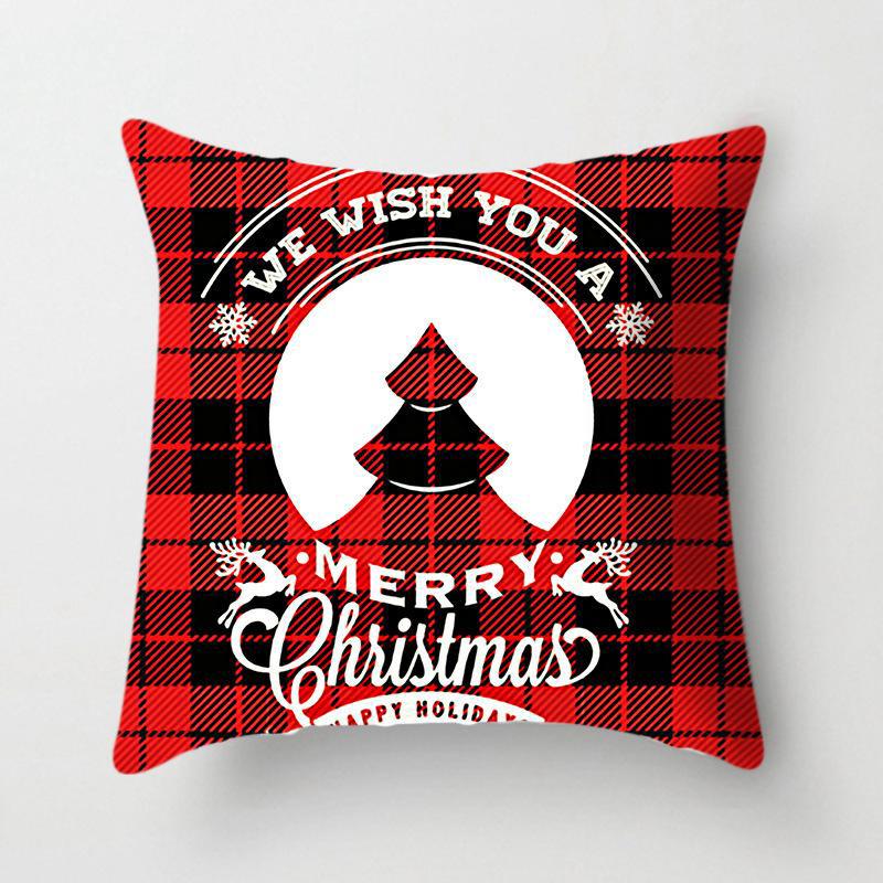 Christmas Pillow Covers (No Filler) for Christmas Decoration