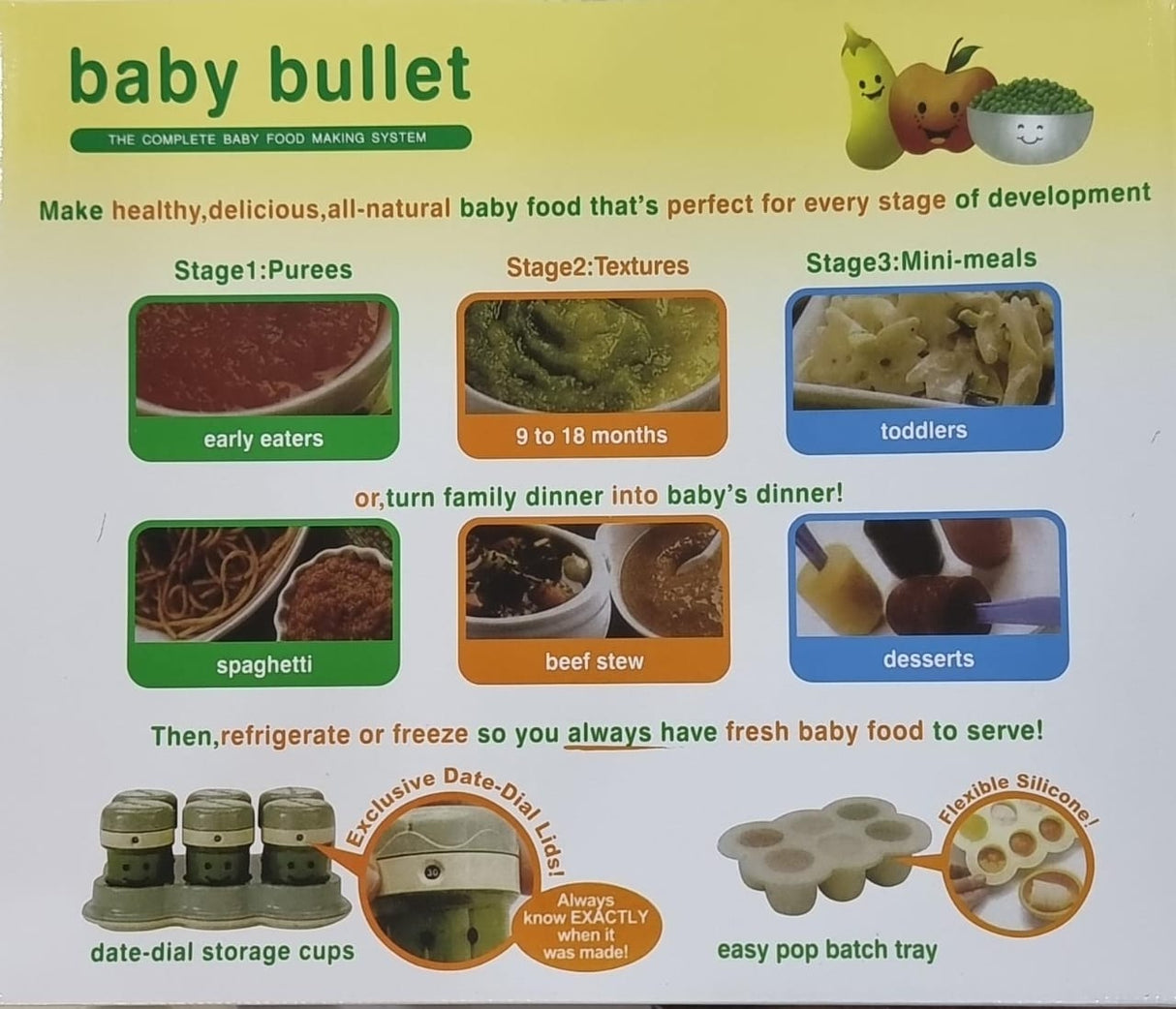 200W Baby bullet food making system n9w