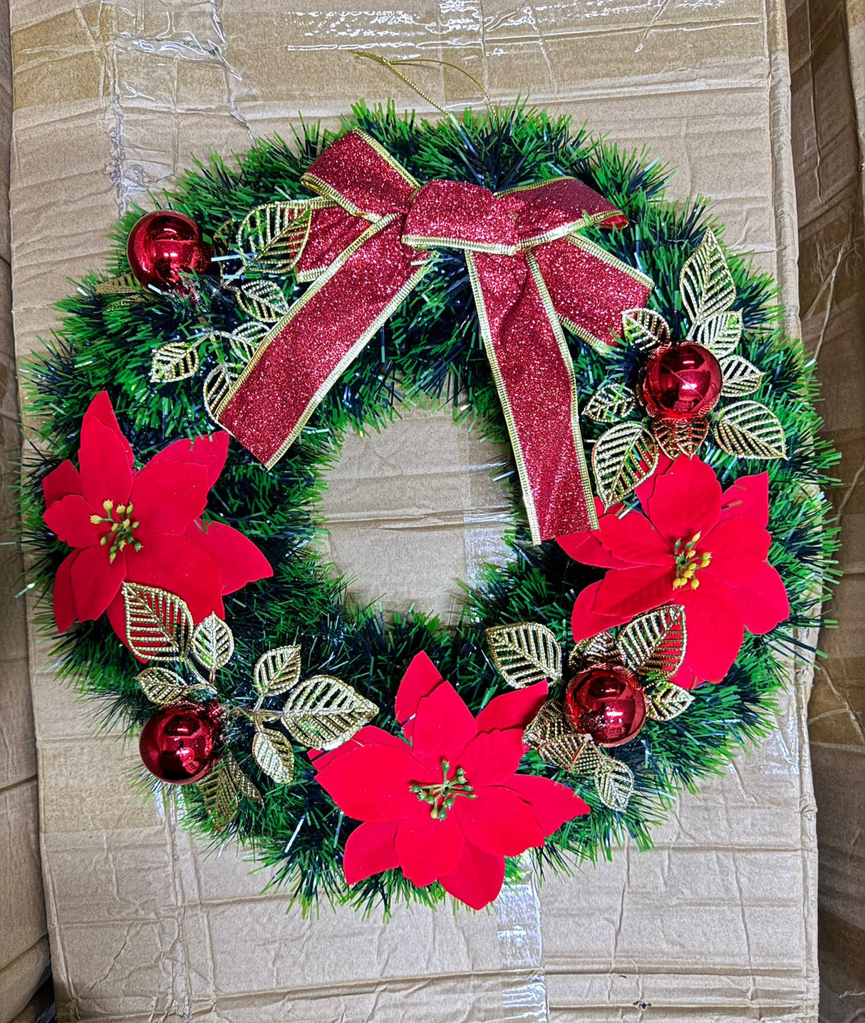 *40CM Christmas Wreath for Front Door