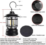 Rechargable Dimmable camping lamp (800mAh battery)