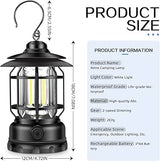 Rechargable Dimmable camping lamp (800mAh battery)