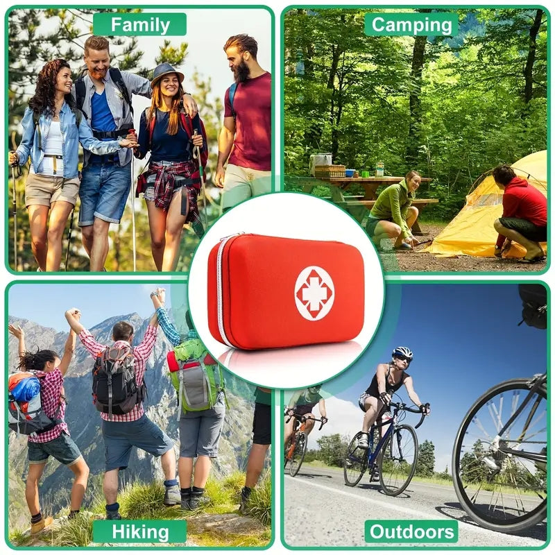 Portable light weight First Aid Emergency Kit