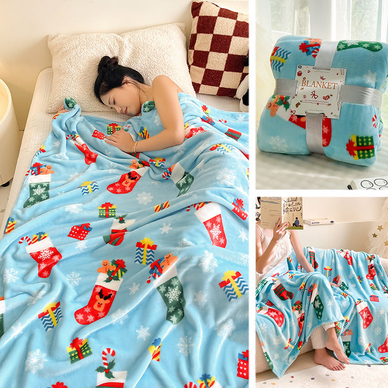 Christmas Fleece Throw Blankets