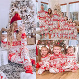 Christmas pajamas outfit for both Adults &kids pyjamas set(top+pant)