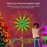 Smart Control IC LED 5V RGB Fireworks Light With Remote Control