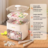 Premium Double Layed Large Capacity 48 Grid Ice Cube maker Tray