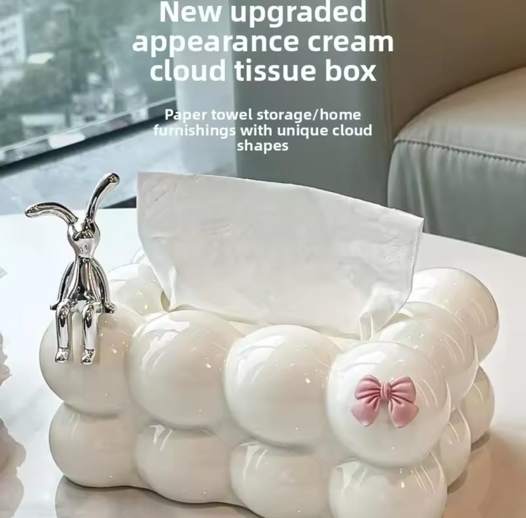 Luxurious Bubble Tissue Box /Serviette Holder